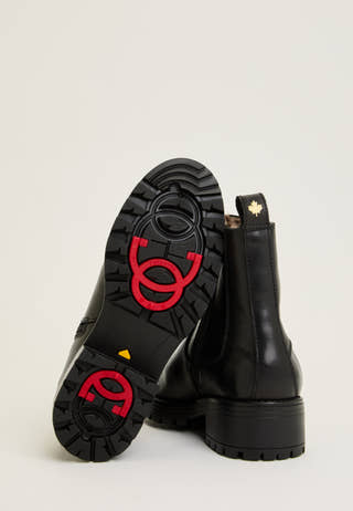 Mount Kimberly Leather Boot Black