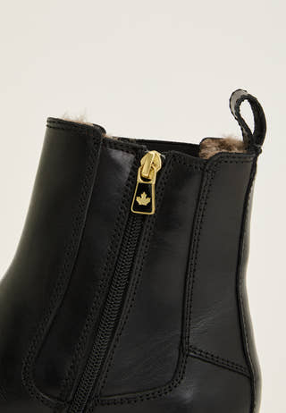 Mount Kimberly Leather Boot Black