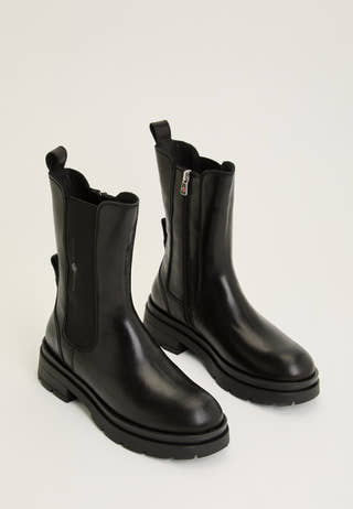 Mount Joia Leather Boot Black