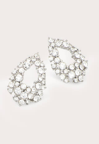 New Petite Alice Earrings Silver