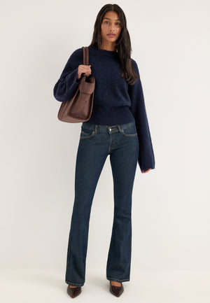 Kily Low Bootcut Blue