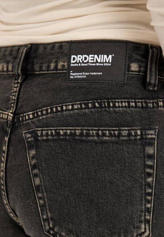Straw Mid Slim Black