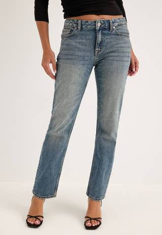 Straw Mid Slim Blue