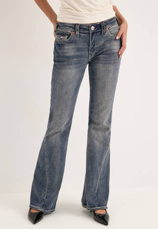 Joey Mr Flare Flap Big T Blue