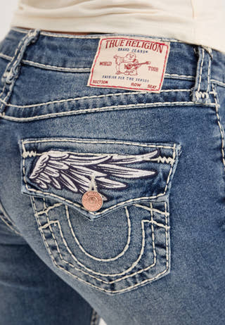 Wing Becca Mr Bootcut Super T Flap Blue