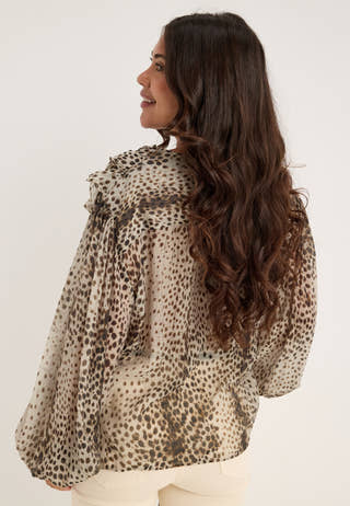 Yascheemi Ls Top Patterned