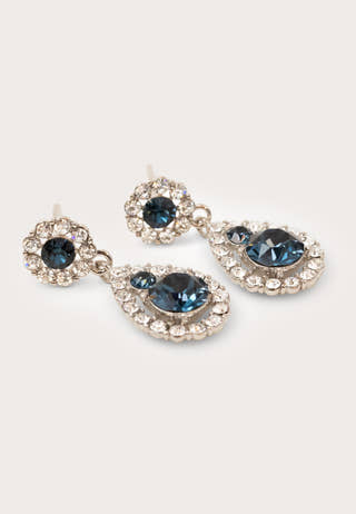 Petite Sofia Earrings Blue
