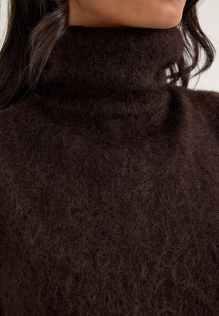 Pcmanika Sl High Neck Knit Vest