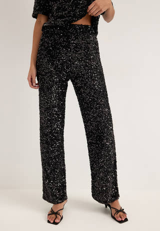 Pckammy Hw Wide Pant Jrs Black