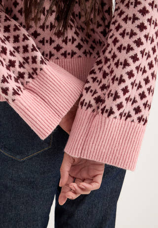 Vmbirch Ls Highneck Pullover