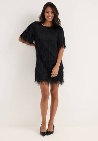 Awemberley Ss Mini Dress Black