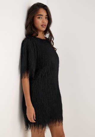 Awemberley Ss Mini Dress Black
