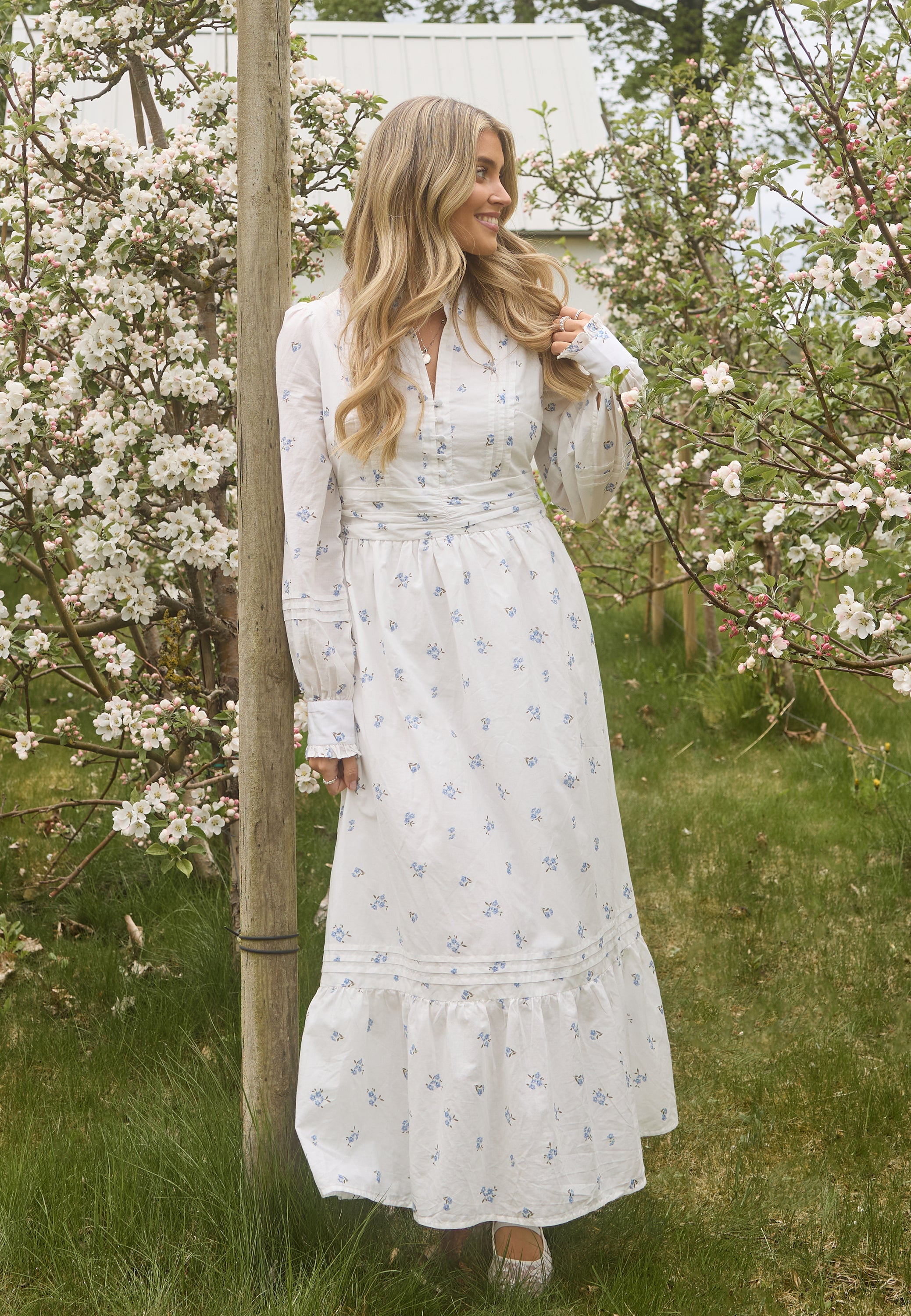 bianca cotton maxi dress BIANCA MAXI DRESS