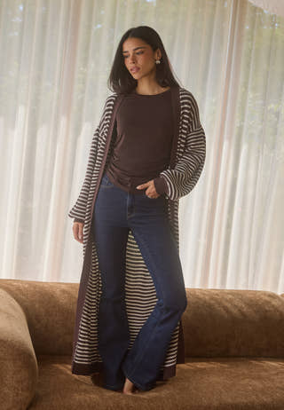 Asymmetric Long Sleeve Top