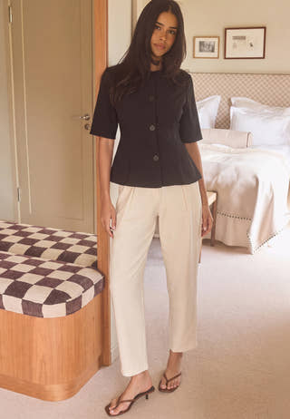 Soft Suit Barrel Pants