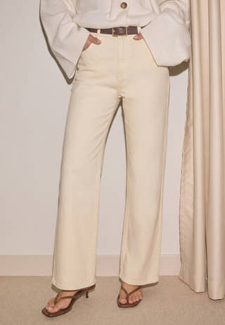 High Straight Leg Jeans
