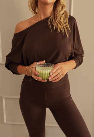 Modal Batwing LS Top