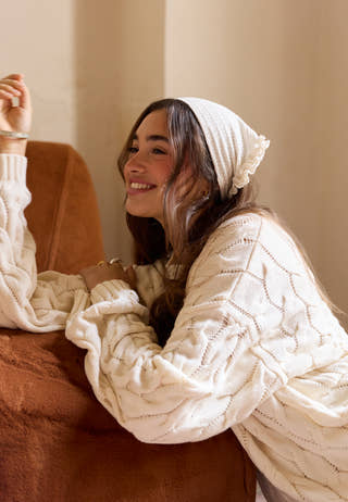 Cable Knitted Sweater