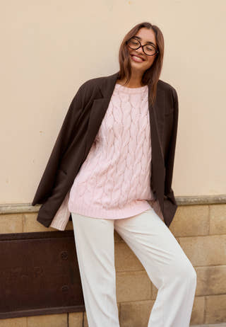 Cable Knitted Sweater