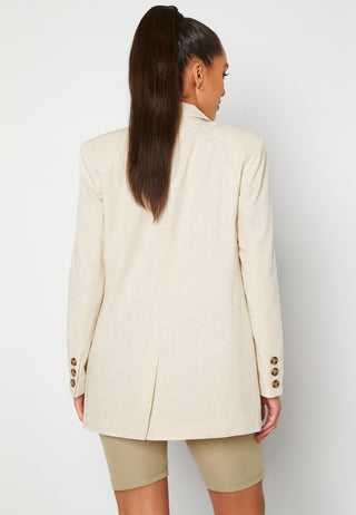Linen Oversized Blazer