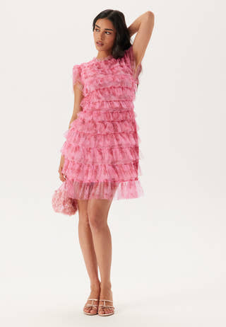 Tulle Frill Short Dress