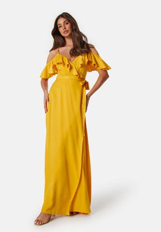 Andrea Viscose Satin Dress