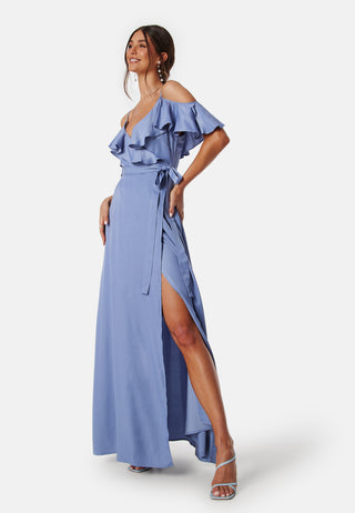 Andrea Viscose Satin Dress