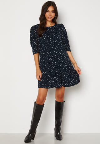 Daisy Frill Hem Shift Dress