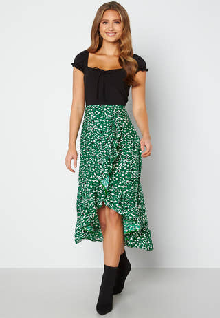 Wrap Midi Dress