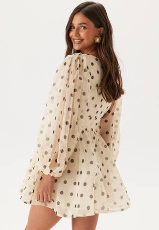 Eva Polka Dot Mini Dress