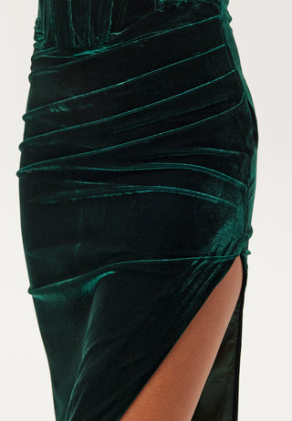 Everlasting Velour Midi Dress