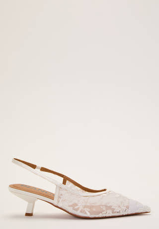 Biakristin Kitten Heel Slingback