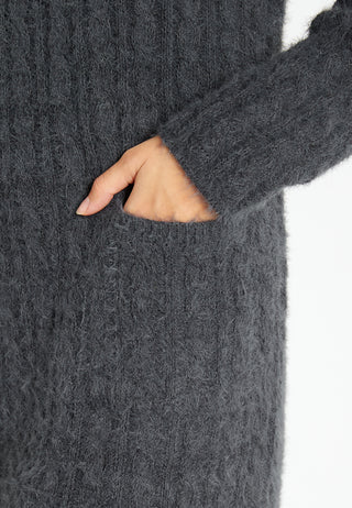 Cable Knit Pocket Dress