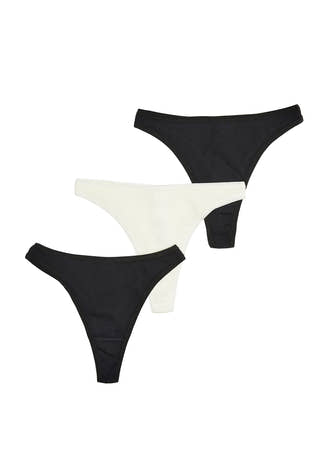 3-pack Beatrice Soft Thong