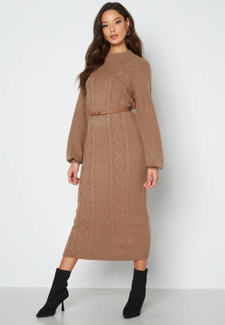 Aisha knitted dress