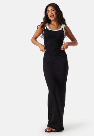 Contrast Rib Tank Top