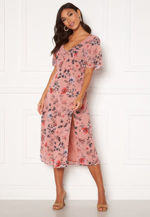 Ally flounce dress
