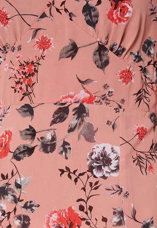Ally flounce dress