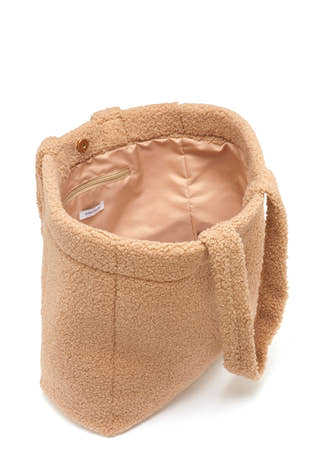 Amanda teddy tote bag