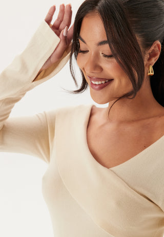 Asymmetric Knitted Dress