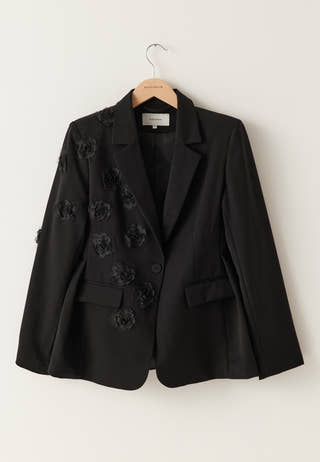 Remake 3D Flower Blazer