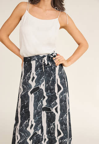 Wrap Maxi Skirt