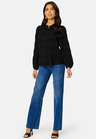 Athena pleated blouse