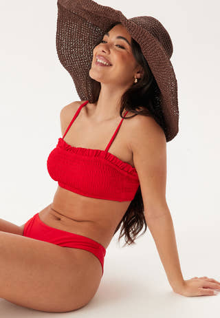 Bandeau Smock Bikini Set