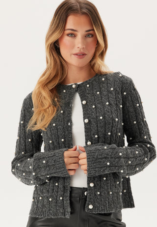 Beaded Knitted Cardigan