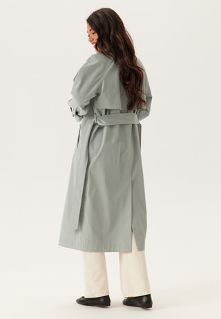 Belted Midi Trenchcoat