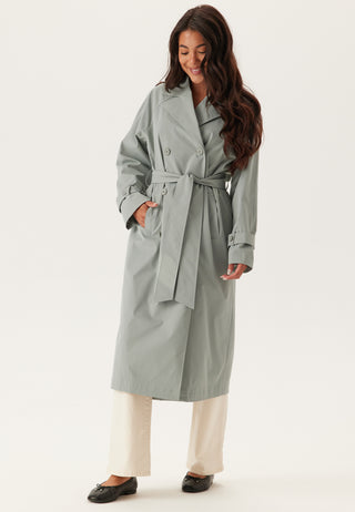 Belted Midi Trenchcoat