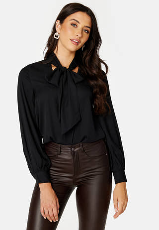 Beth bow blouse