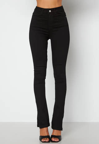 Bianca slit high waist jeans