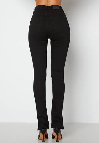 Bianca slit high waist jeans